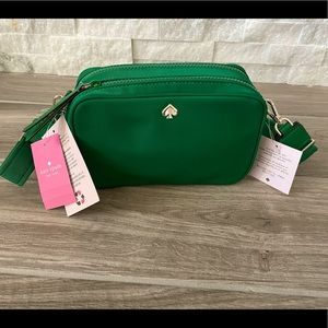 Kate Spade Small Camera Bag in Green Bean, NWT!